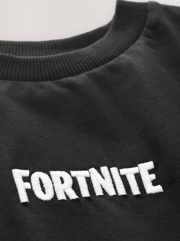 Next Тениска 'Fortnite' в черно