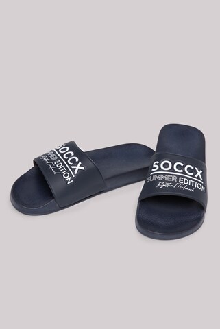 Soccx Strand-/Badeschuh in Blau: Vorderseite