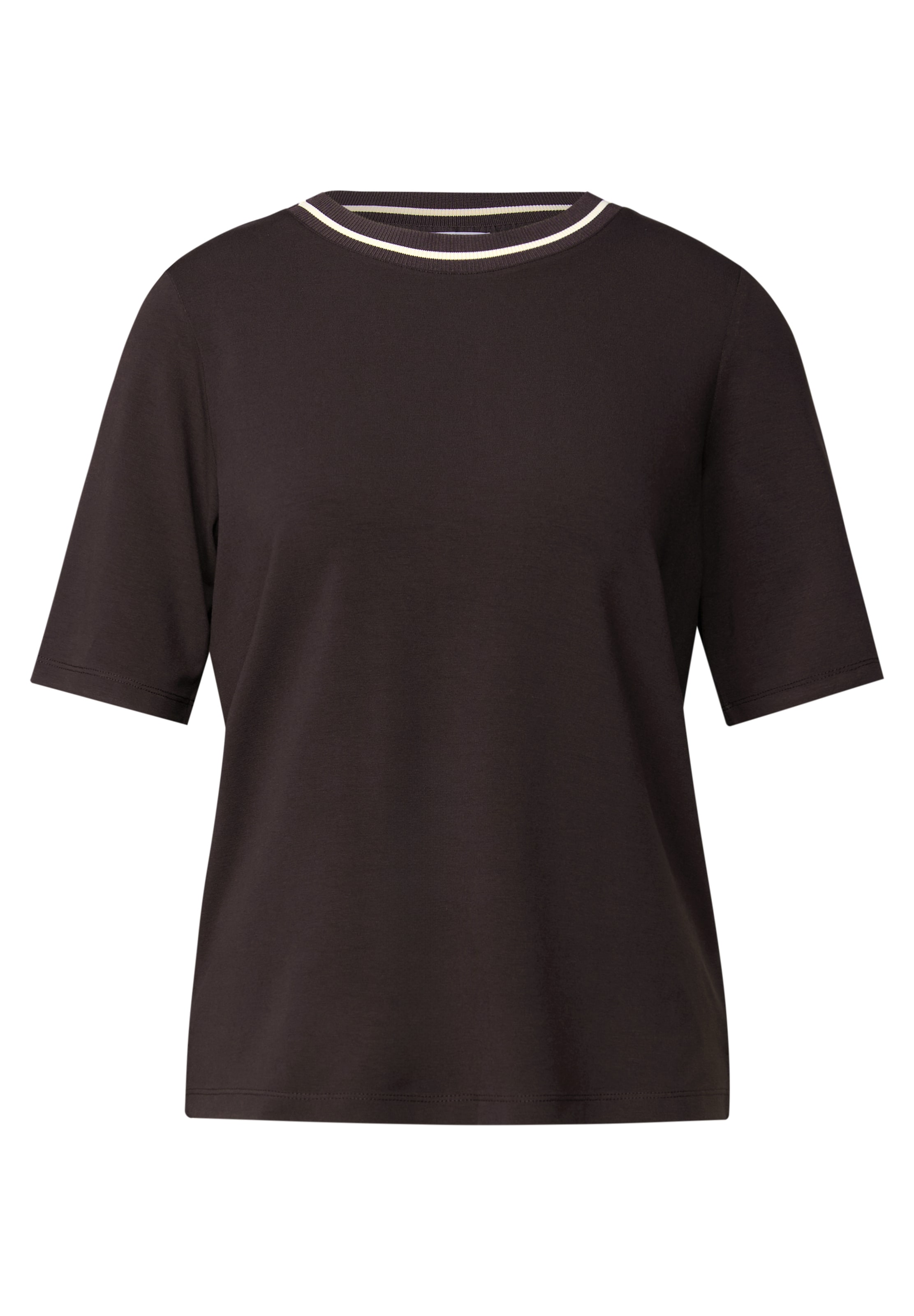 STREET ONE Shirt in Brown: front