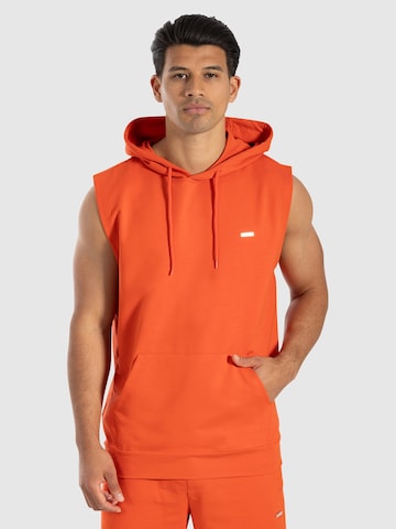 Smilodox Sweat jacket ' Marell ' in Orange: front