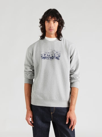 LEVI'S ® Sweatshirt in Grau: Vorderseite