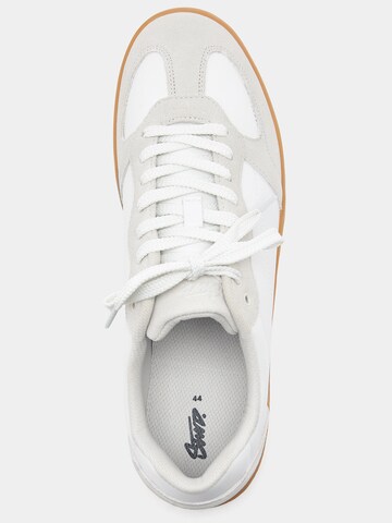 Pull&Bear Platform trainers in White