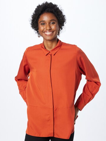 Givn Berlin Blouse 'IVY' in Oranje: voorkant