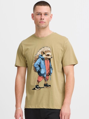 BLEND - Camiseta en marrón: frente