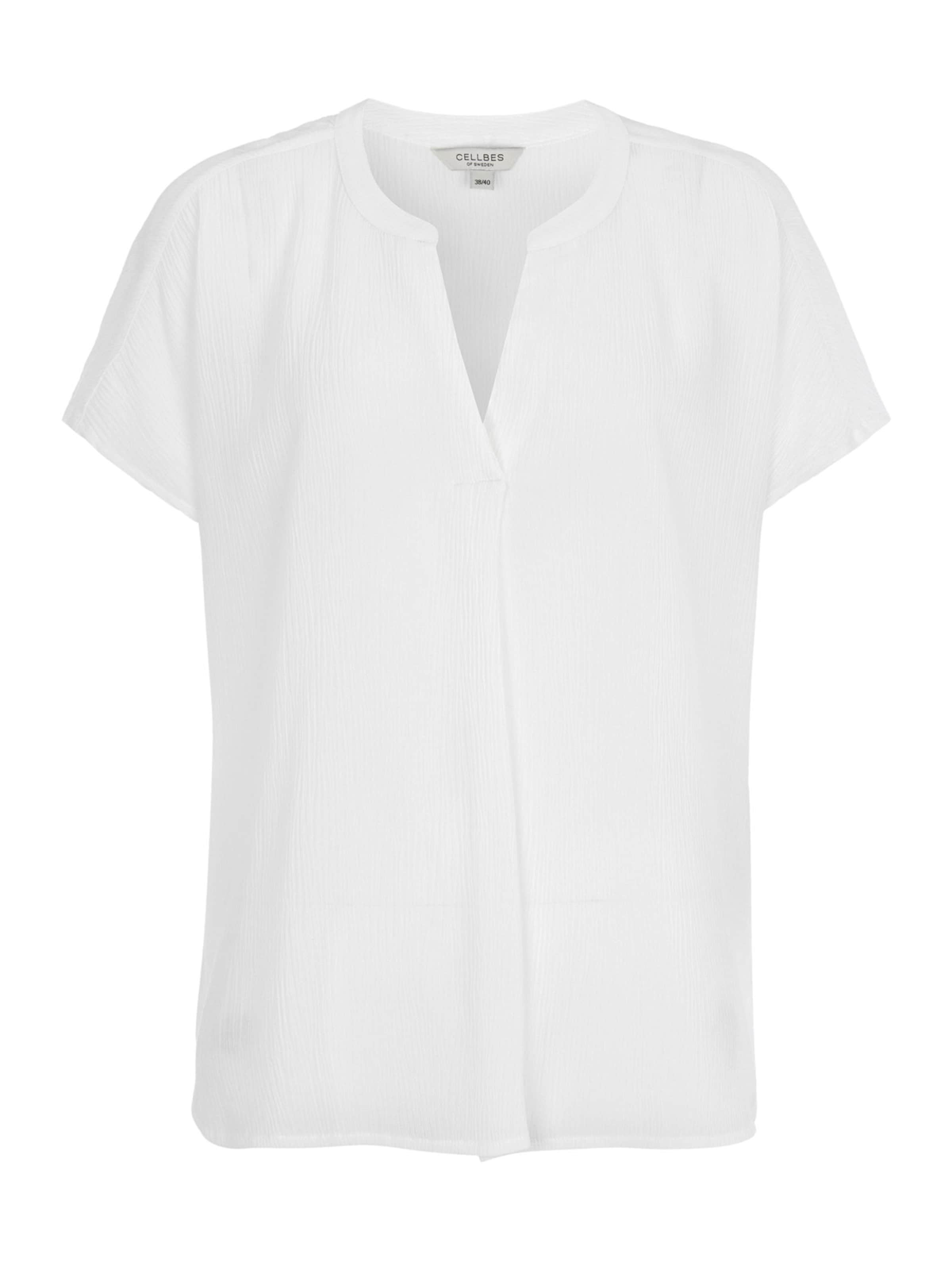 Cellbes of Sweden Blouse in Wit: voorkant