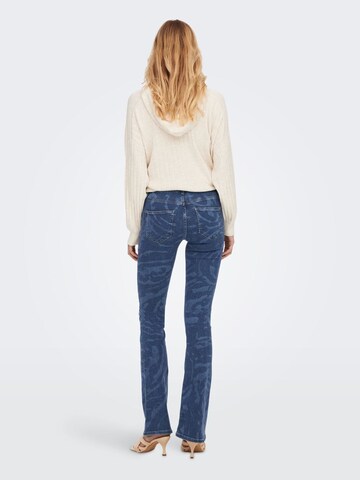 ONLY Flared Jeans i blå