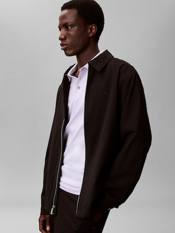 Calvin Klein Poloshirt in Lila
