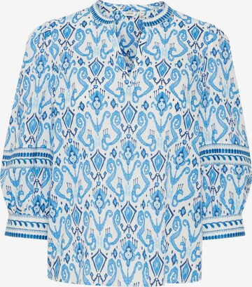 b.young Blouse ' Jiya ' in Blauw: voorkant