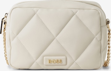 BOSS Crossbody Bag in Beige: front