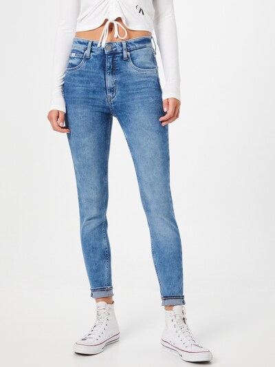 Calvin Klein Jeans Jeans in blue denim, Modelansicht