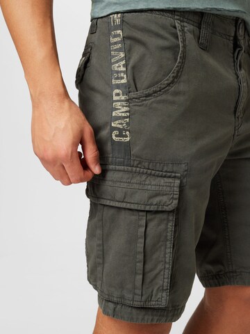 Regular Pantalon cargo 'Tree House' CAMP DAVID en gris
