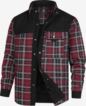 INDICODE JEANS Between-season jacket in Black: front