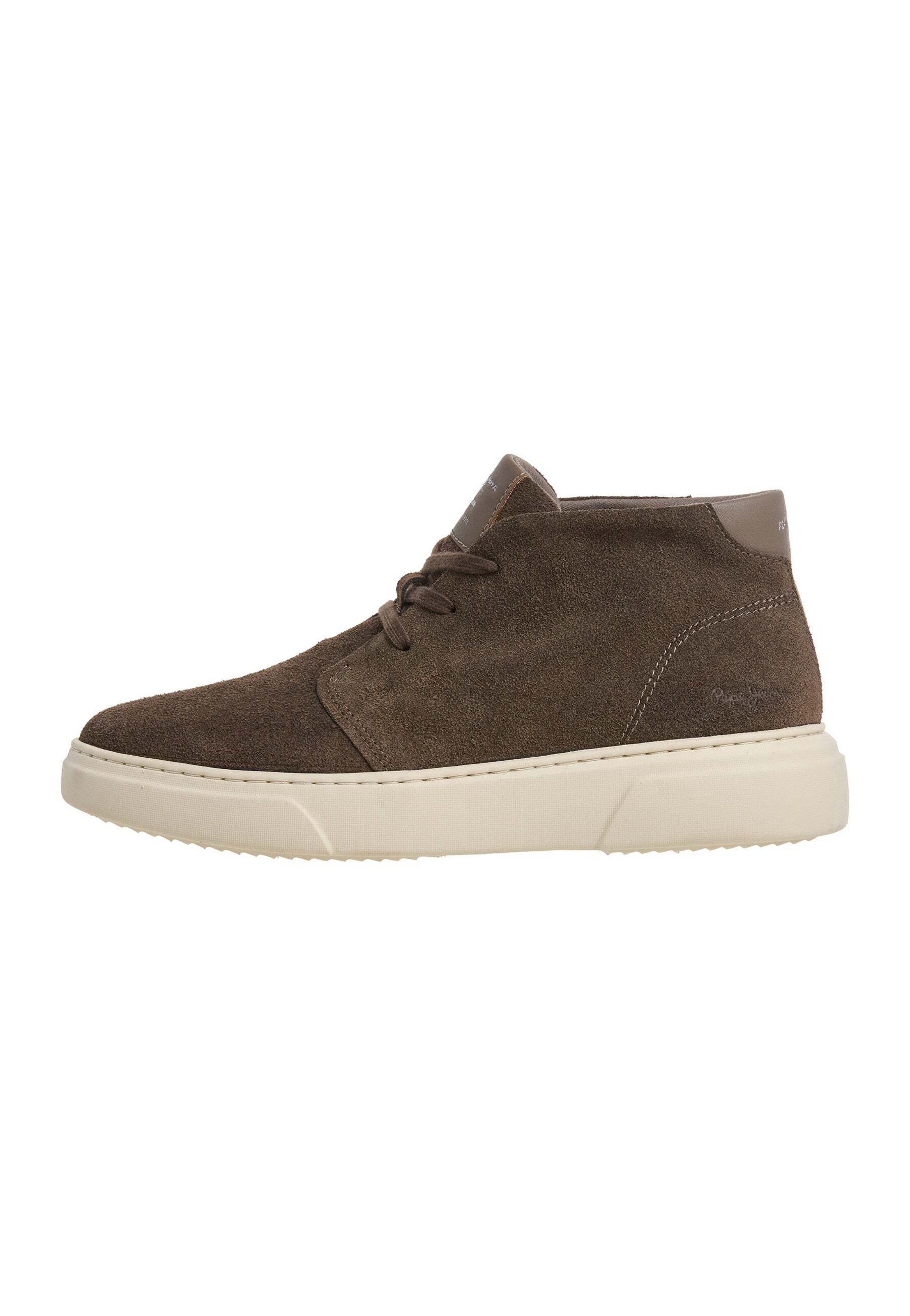 Pepe Jeans - Botines chukka 'Colins' en gris: frente