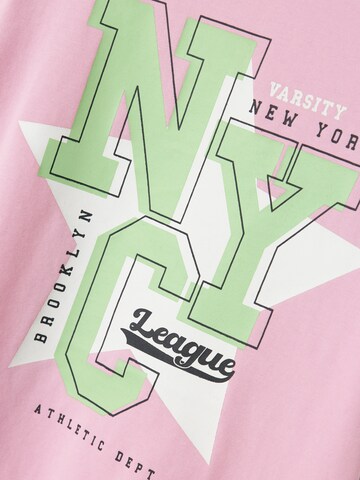 Maglietta 'NKFVIX' di NAME IT in rosa