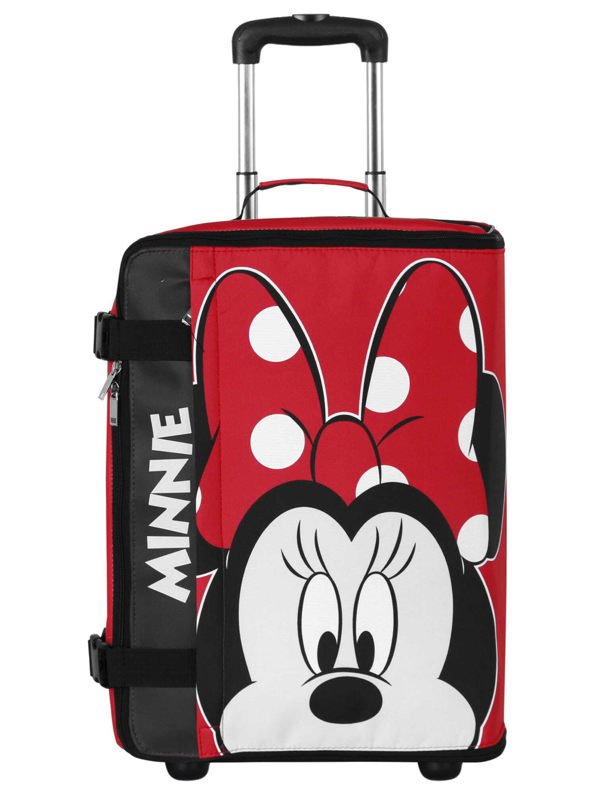 DISNEY Koffer 'Minnie Mouse' in Rot: Vorderseite