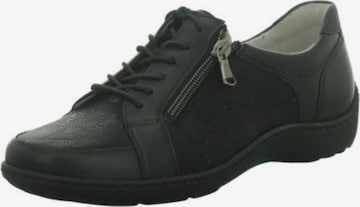 WALDLÄUFER Lace-Up Shoes in Black: front