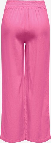 JDY Szeroka nogawka Cygaretki 'Say' w kolorze różowy