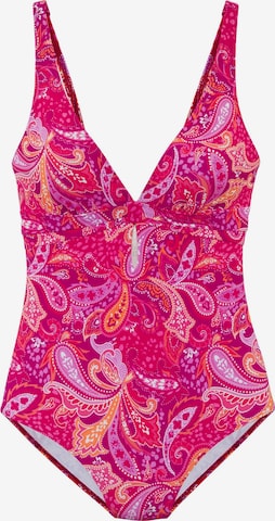 VIVANCE Uimapuku värissä vaaleanpunainen: etupuoli