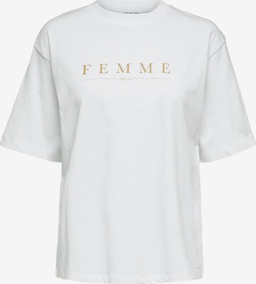 SELECTED FEMME Shirt 'MYLA' in Weiß: front
