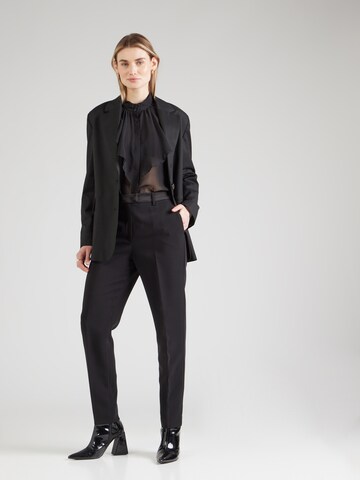 regular Pantaloni con piega frontale di Sisley in nero
