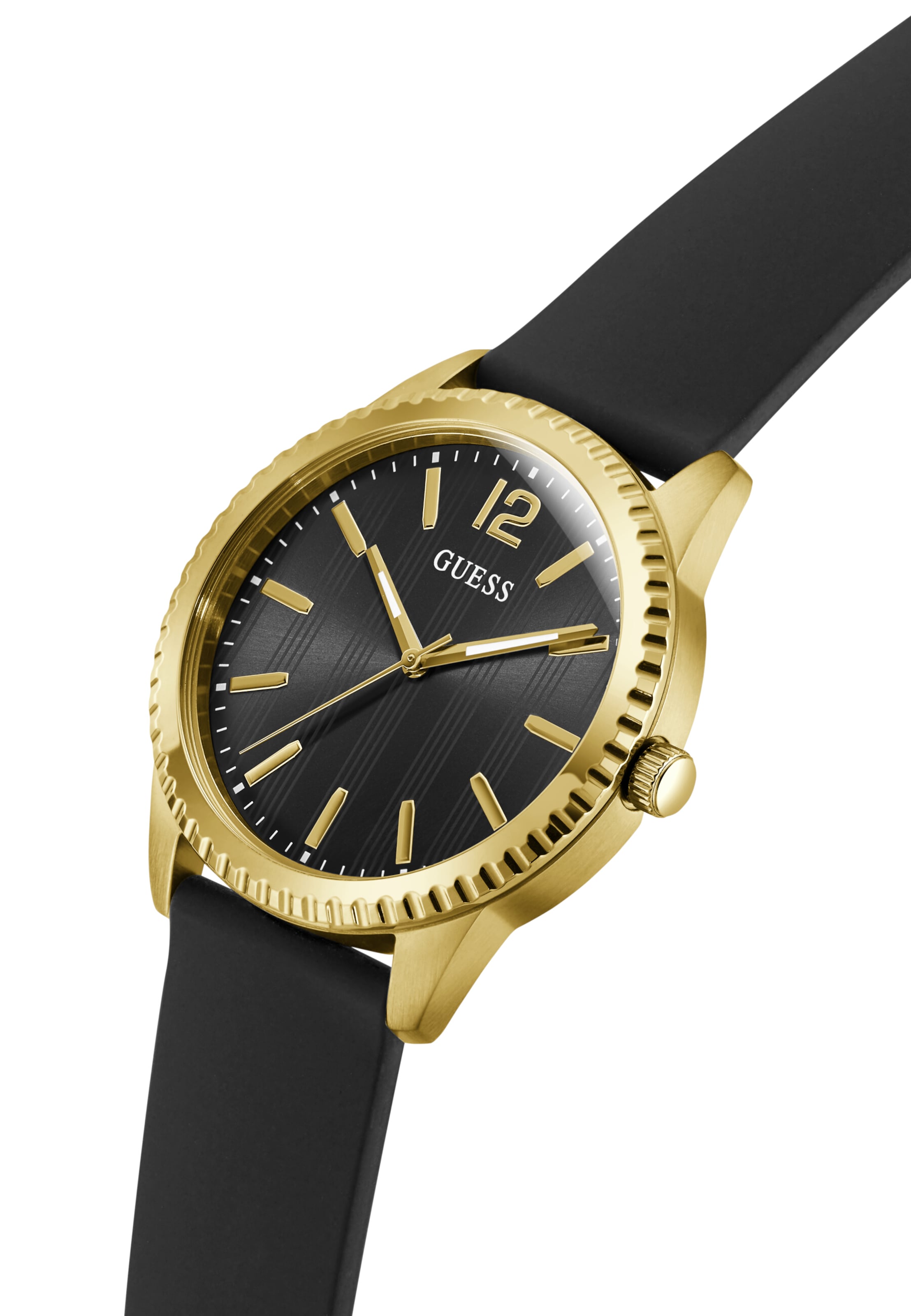 GUESS Analog watch 'Chip' in Black