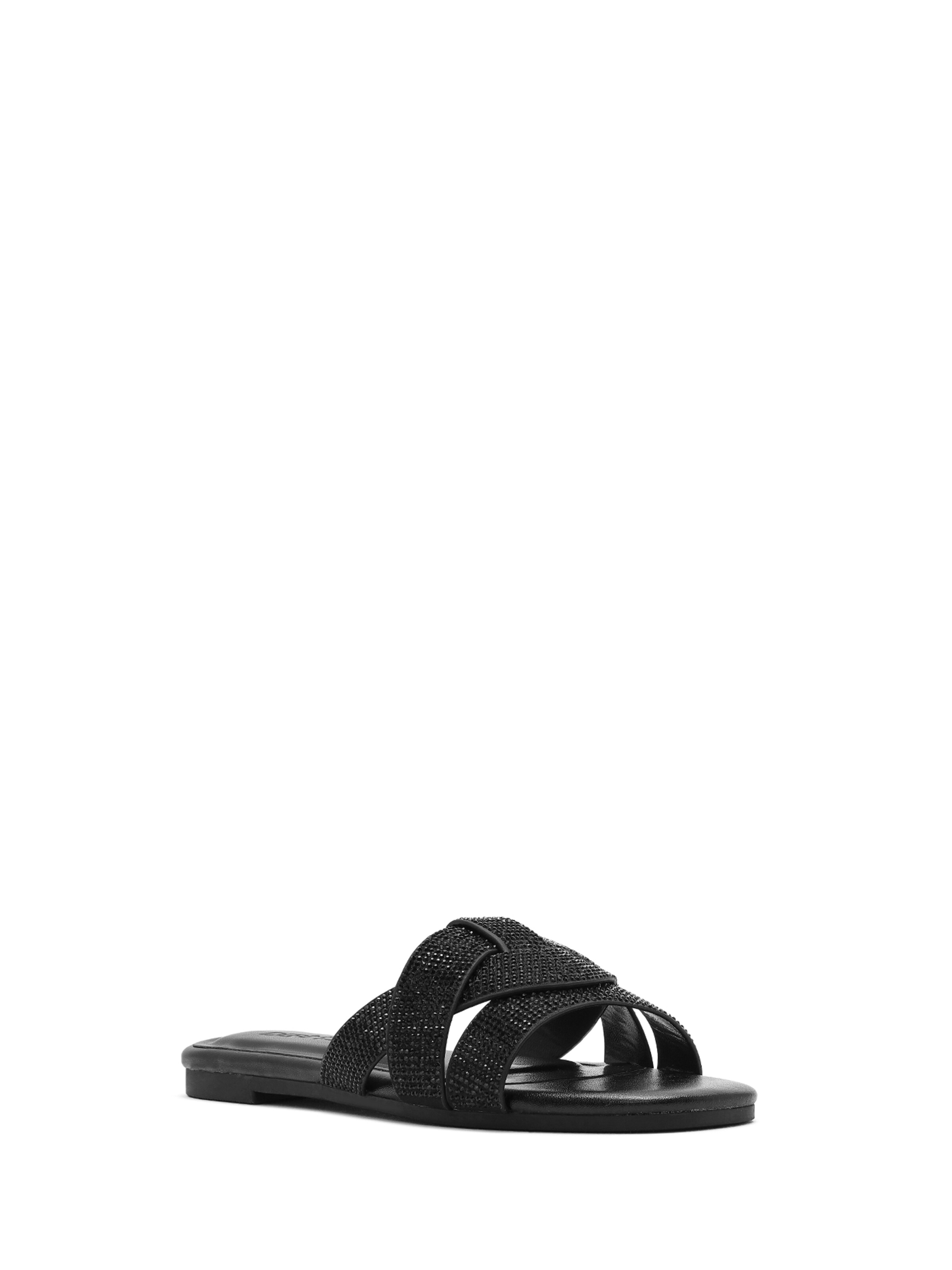 Zoccoletto di Derimod in nero: frontale