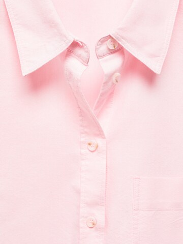 Bluză 'Marble' de la MANGO pe roz