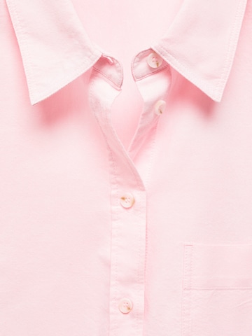 MANGO Блуза 'Marble' в розово