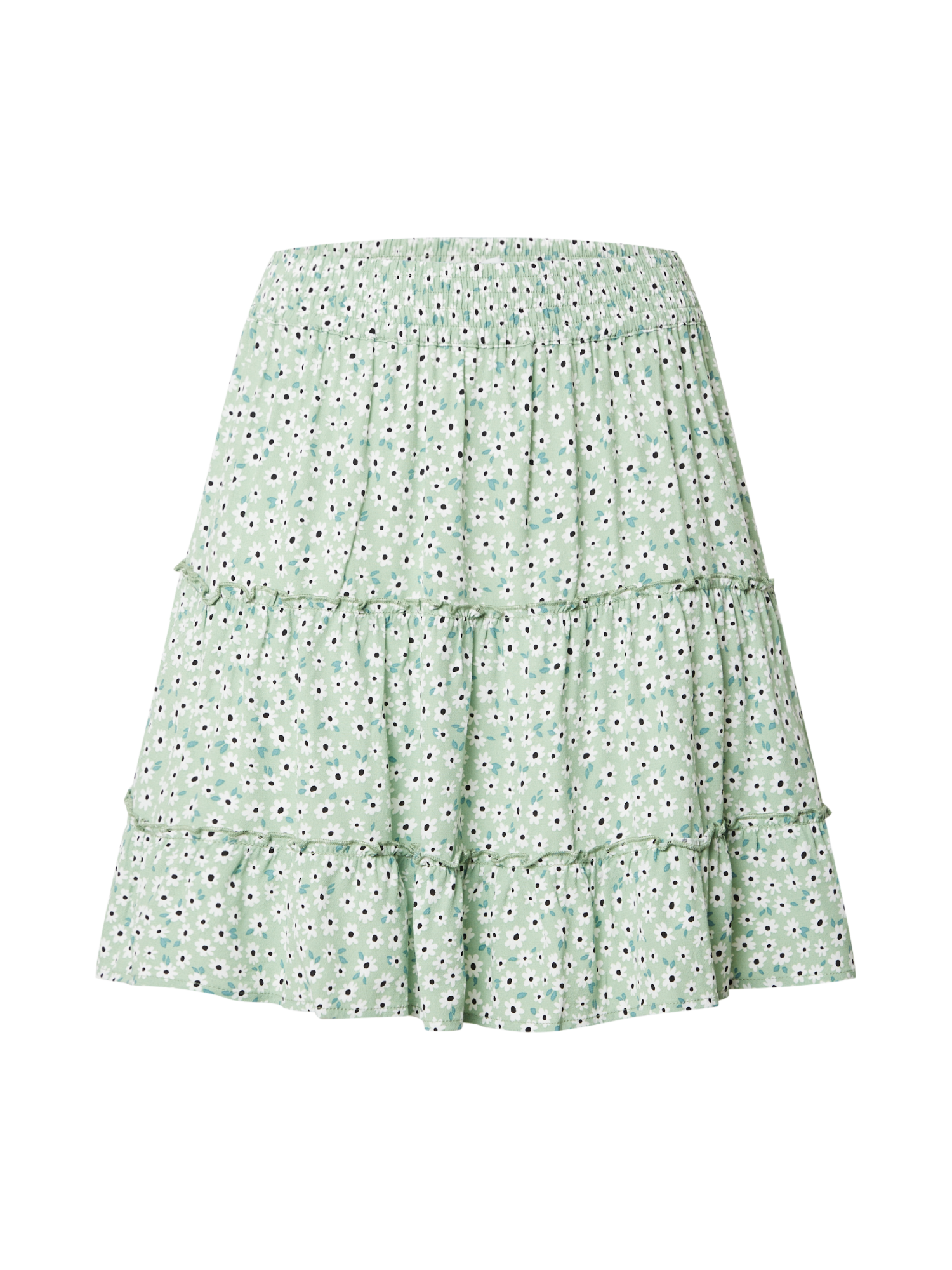 Bardziej zrównoważony Odzież EDITED Spódnica Rixa w kolorze Zielony, Białym 
