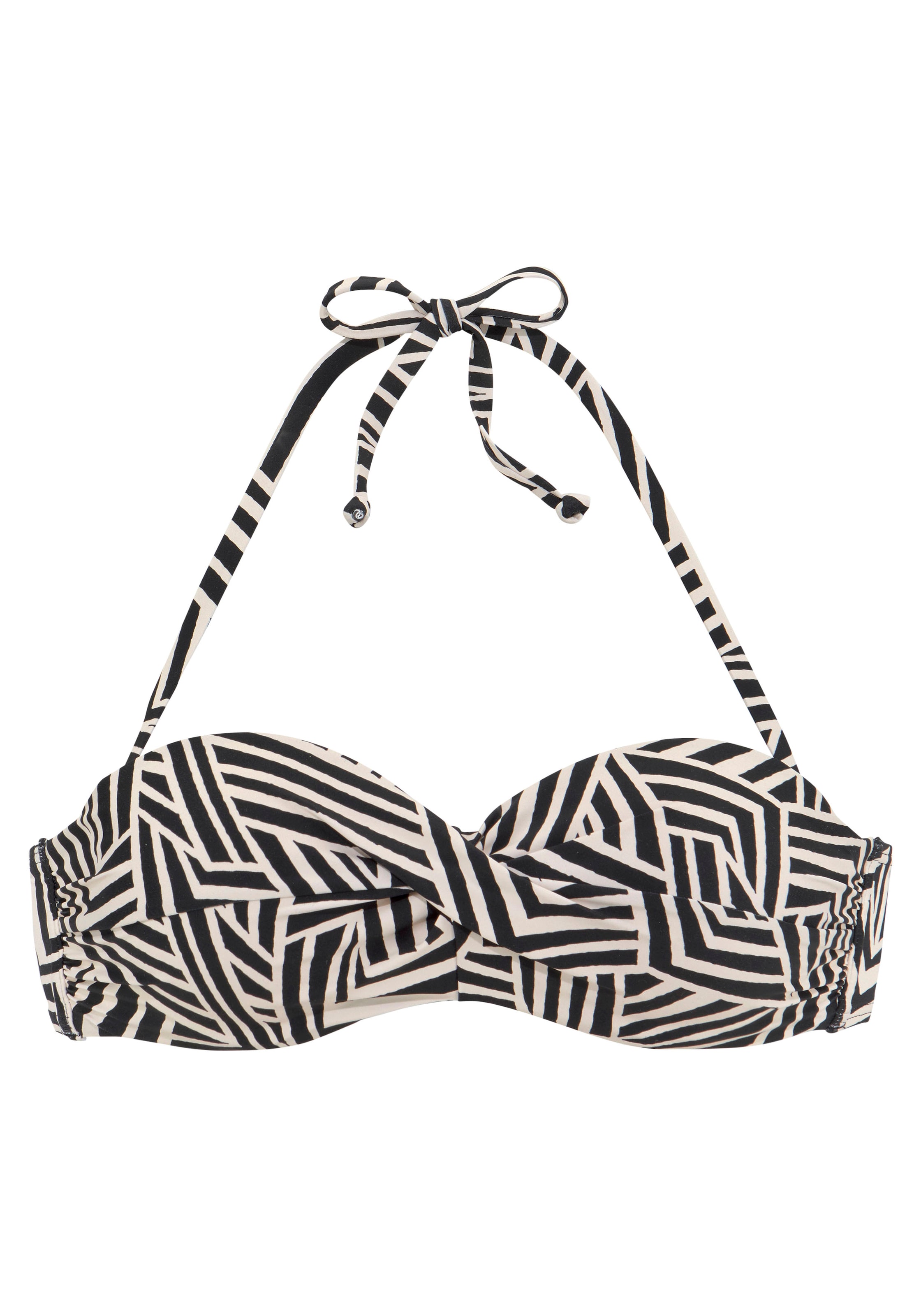 LASCANA - Bandeau Top de bikini en Mezcla de colores: frente