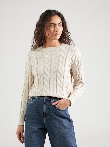 Pull-over Wemoto en blanc : devant