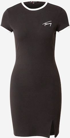 Tommy Jeans Dress in Black: front