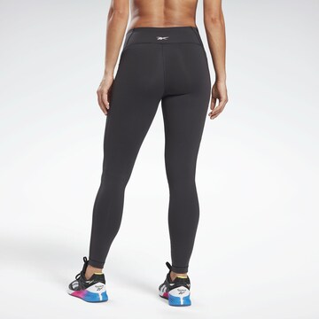 Reebok Skinny Sportovní kalhoty – černá