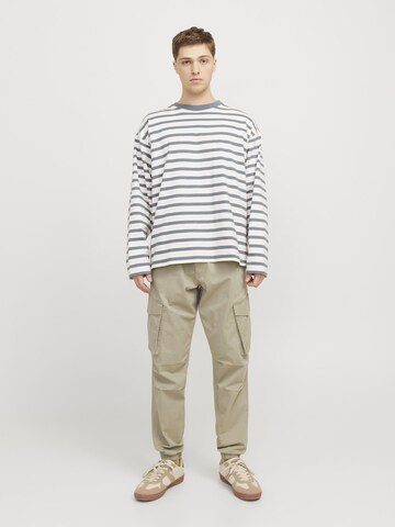 JACK & JONES Tapered Cargobukser 'Kane Noah' i beige