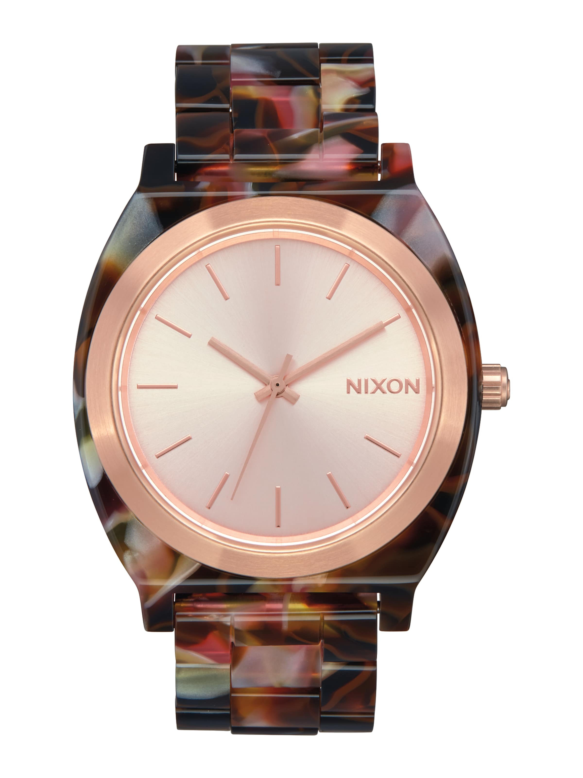 Nixon Uhr 'Time Teller' in Braun: Vorderseite