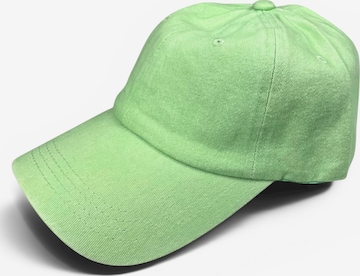 Kumixi Cap 'Vintage' in Grün: Vorderseite