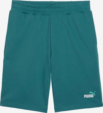 PUMA Workout Pants 'ESS 2 Color No. 1' in Green: front