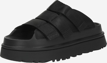 juoda UGG Šlepetės 'GoldenGlow Slide': priekis