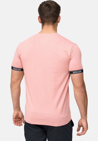 T-Shirt 'Lutzy' INDICODE JEANS en rose