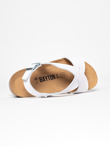 Sandale 'Salamanque' de la Bayton pe alb