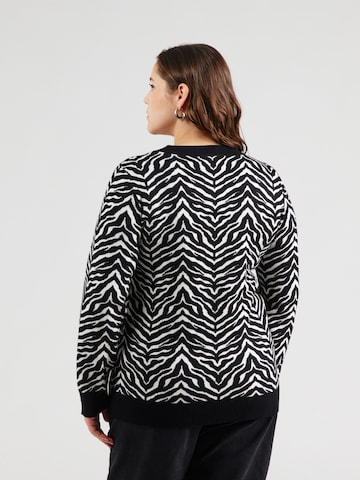 Vero Moda Curve Neulepaita 'VMCARIA' värissä musta