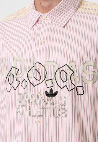 ADIDAS ORIGINALS Comfort Fit Πουκάμισο σε κόκκινο