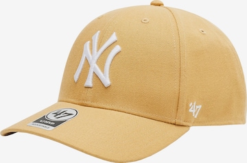 47 Cap in Gelb: Vorderseite