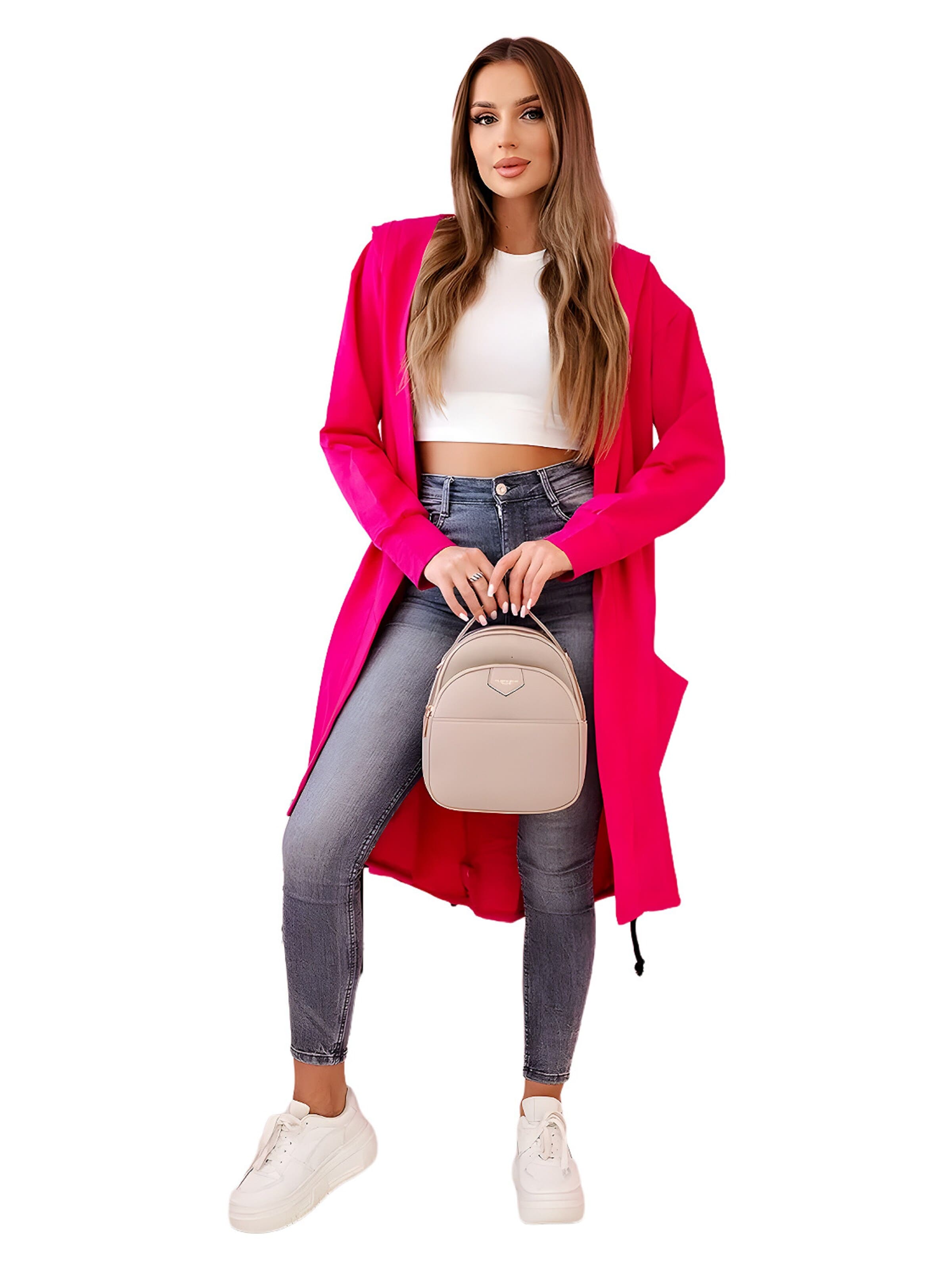 Lumera Gebreid vest in Roze