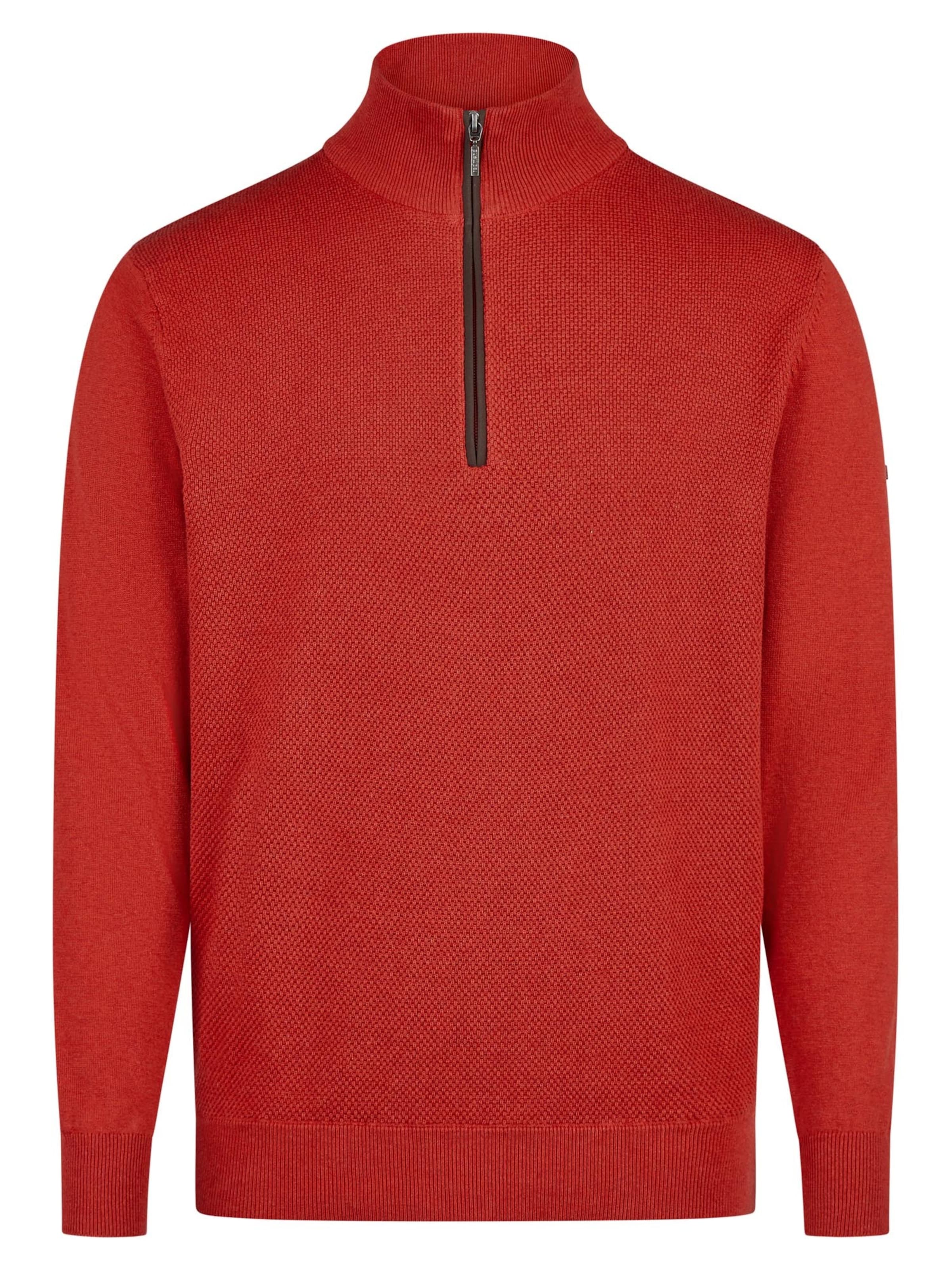 redmond Pullover 'Basic'‌‌‌‌‌‌‌‌ in Rot: Vorderseite