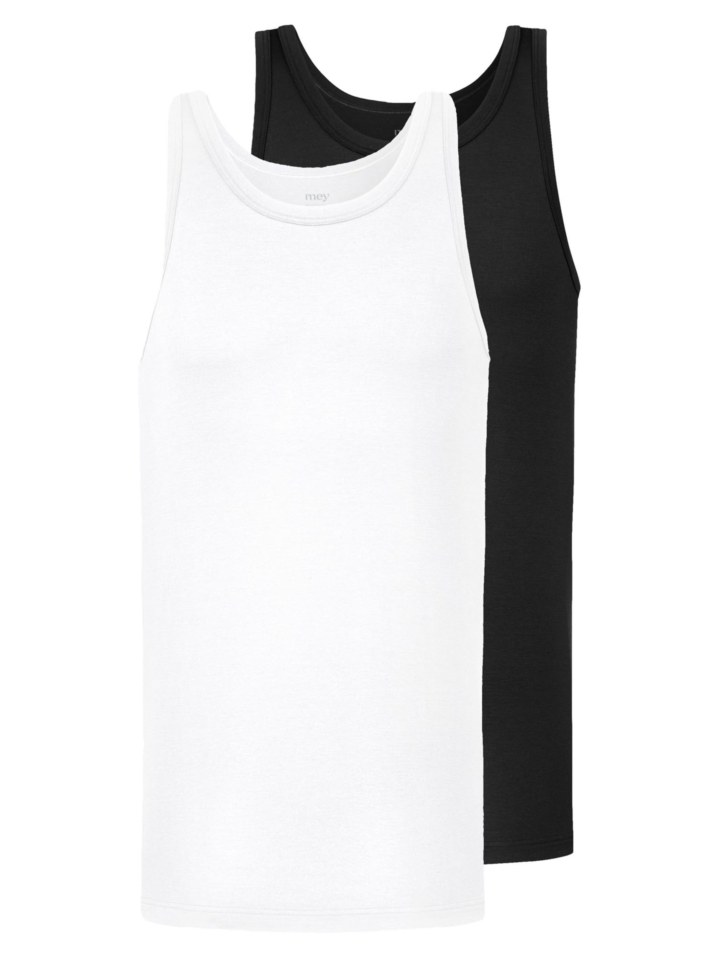 Mey Undershirt 'Iconic Modal' in Black: front