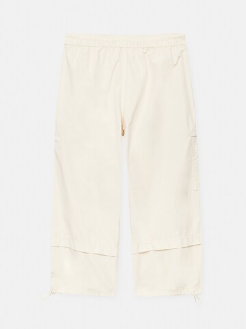 Pull&Bear Loose fit Cargo Pants in Yellow