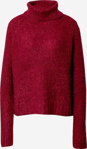 ONLY Пуловер 'Olivia' в червено: отпред