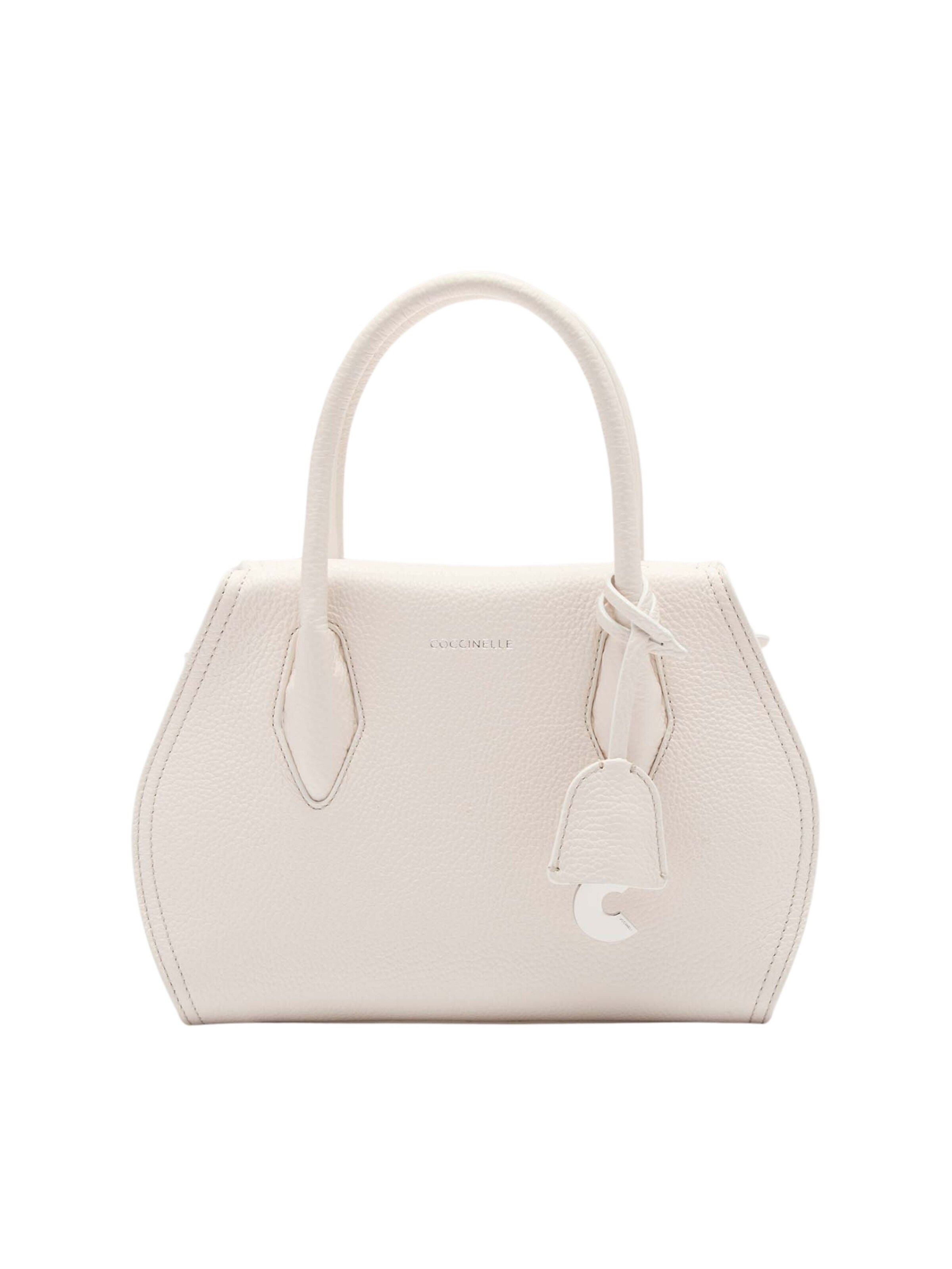 Coccinelle Handbag 'Coccinelle Lord 5' in White: front