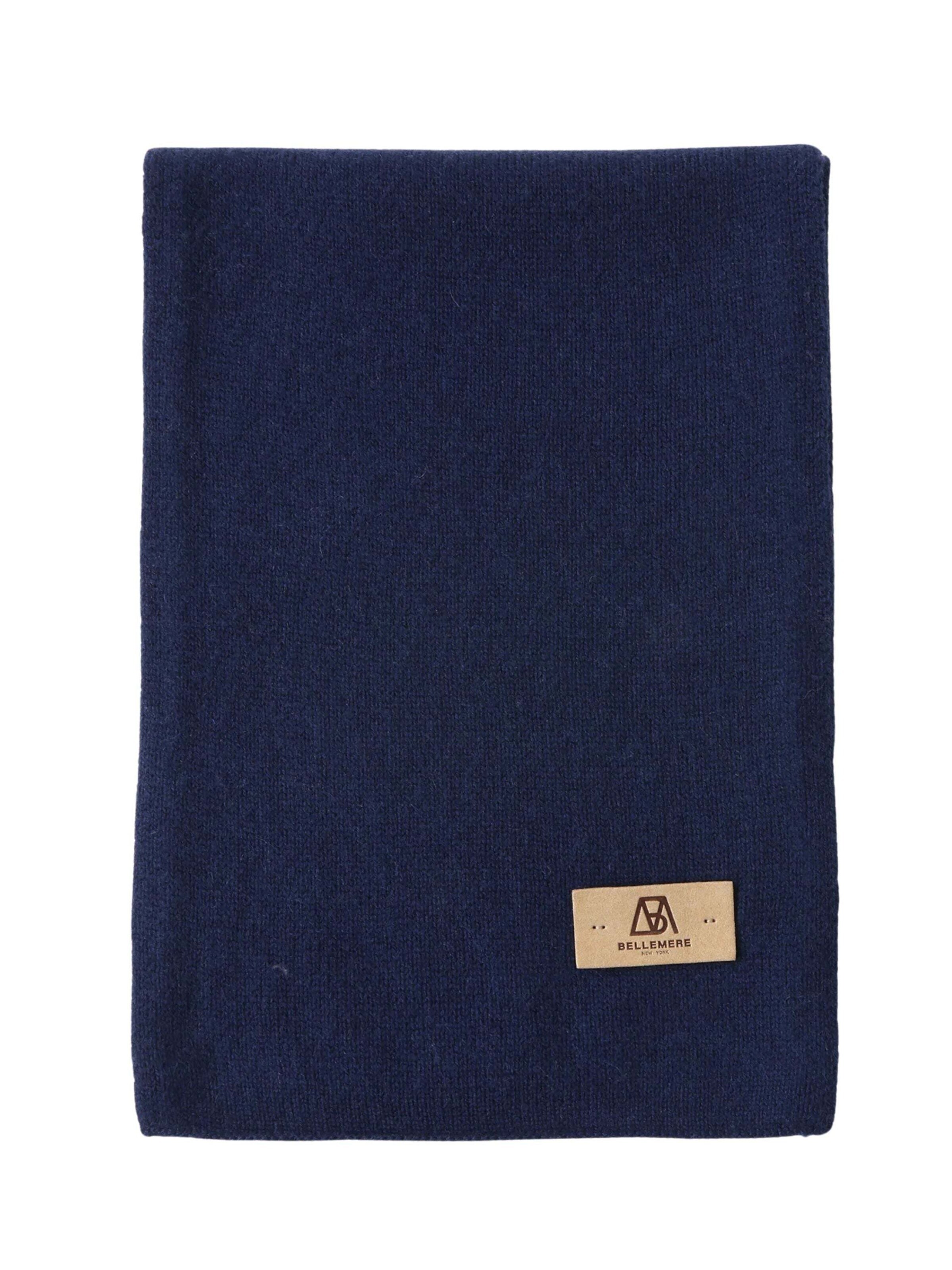 BELLEMERE NEW YORK Scarf 'Schal aus reinem Kaschmir' in Blue: front